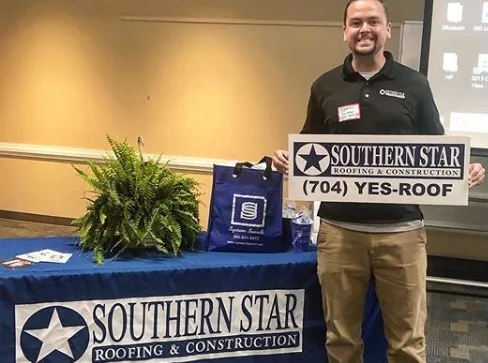 Brandon Johnson, owner of Southern Star Roofing in Charlotte NC